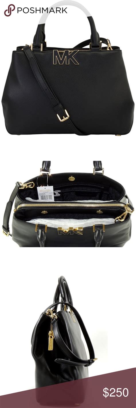 michael kors lg florence leather satchel|Satchels Michael Kors .